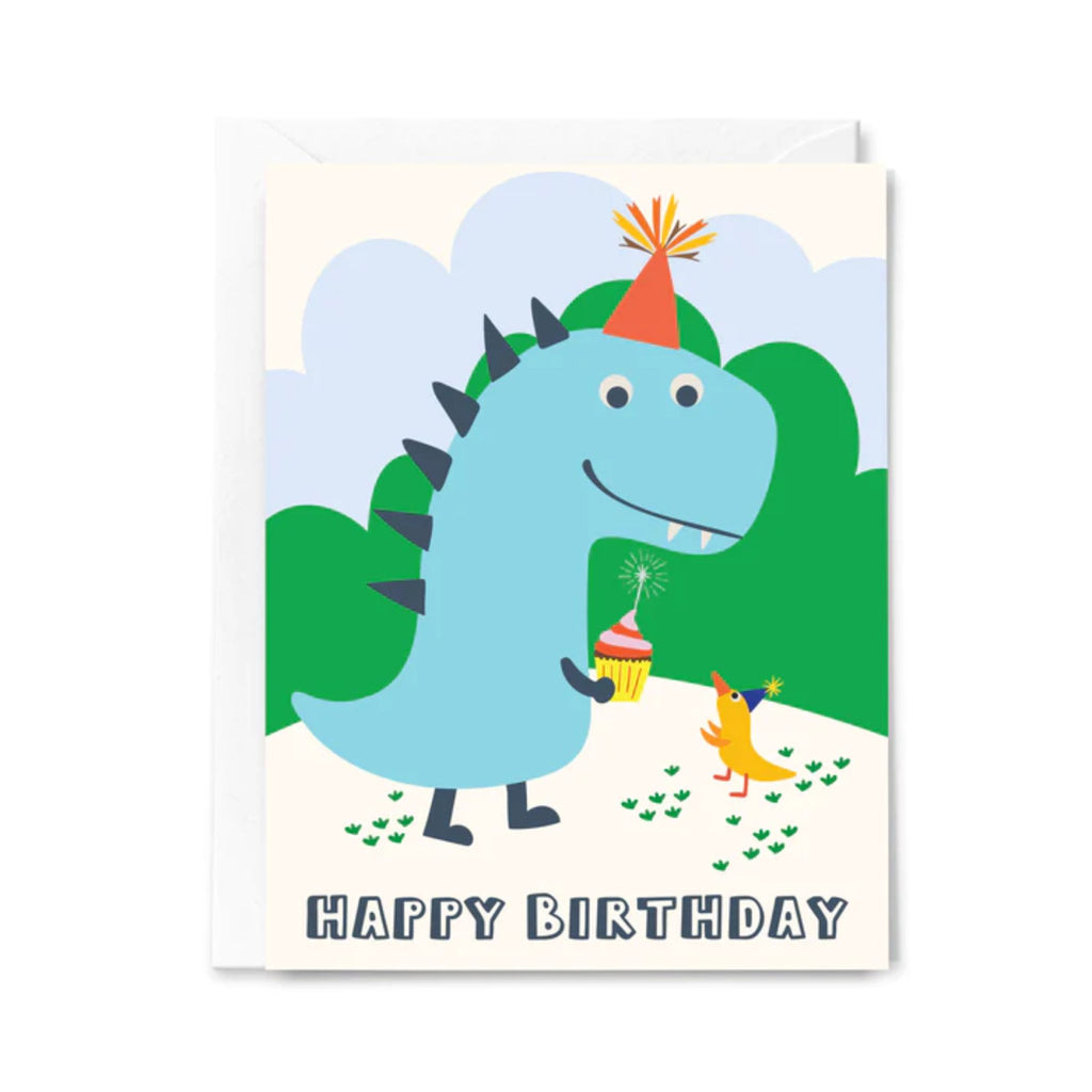Greeting Card - Happy Birthday Dinosaur