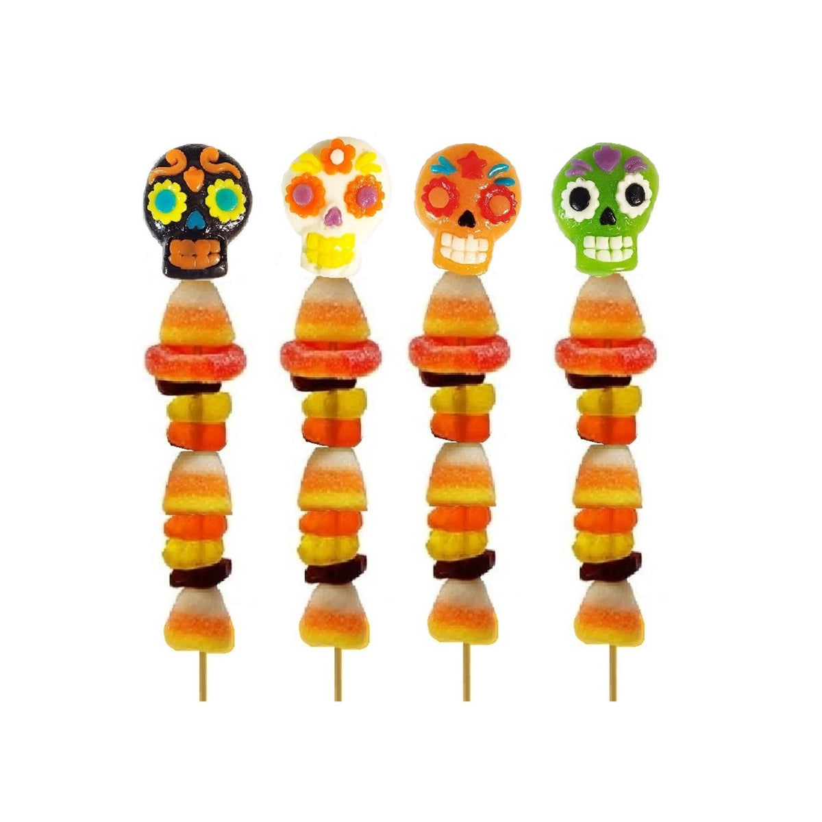 Jelly Candy Kabob Sugar Skulls Scooter Girl Toys