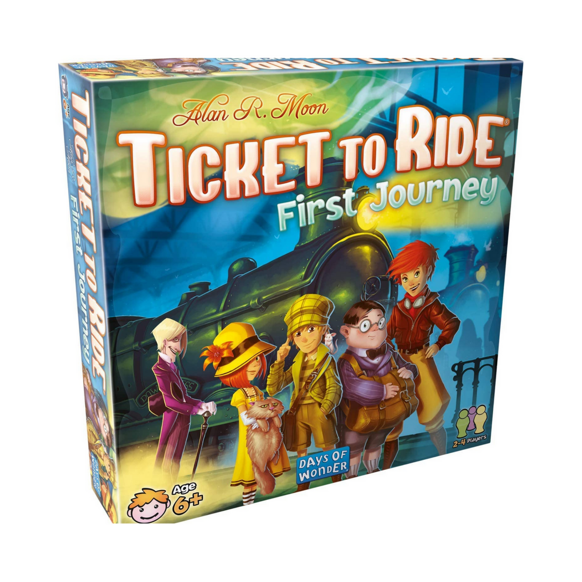 Ticket To Ride Jr Board Game Scooter Girl Toys