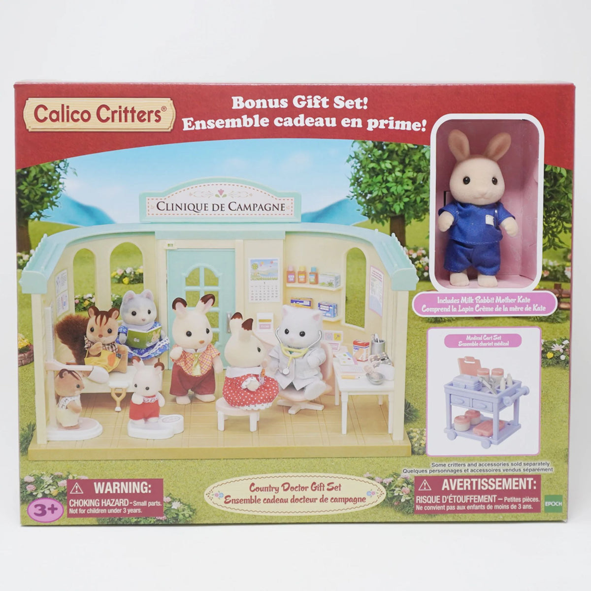 Calico Critters Limited Edition Gift Set - Country Doctor – Scooter ...