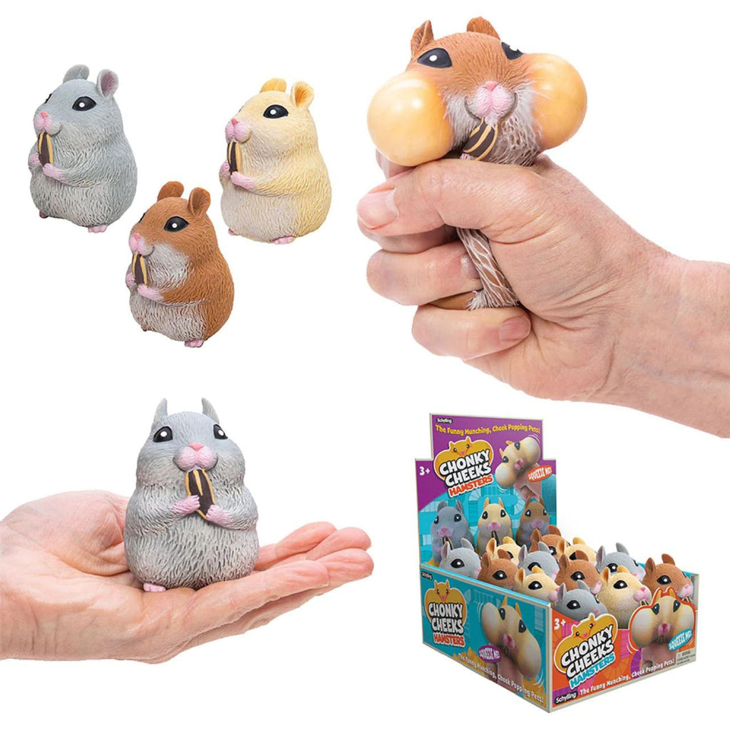 Chocky Cheeks Fidget Hamster Toy