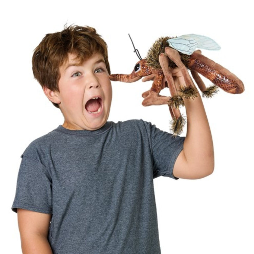 Folkmanis - Mosquito Puppet – Scooter Girl Toys