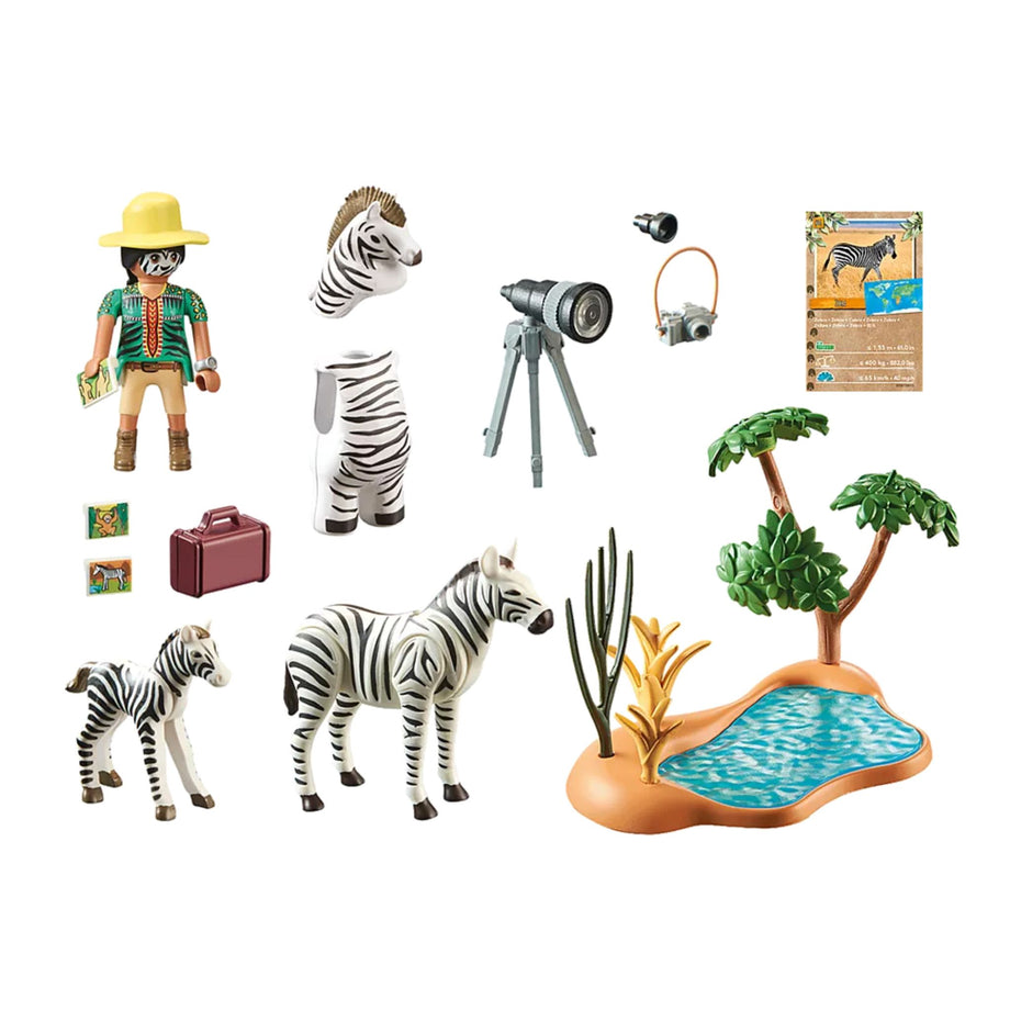 Playmobil Children's Petting Zoo Building Kit