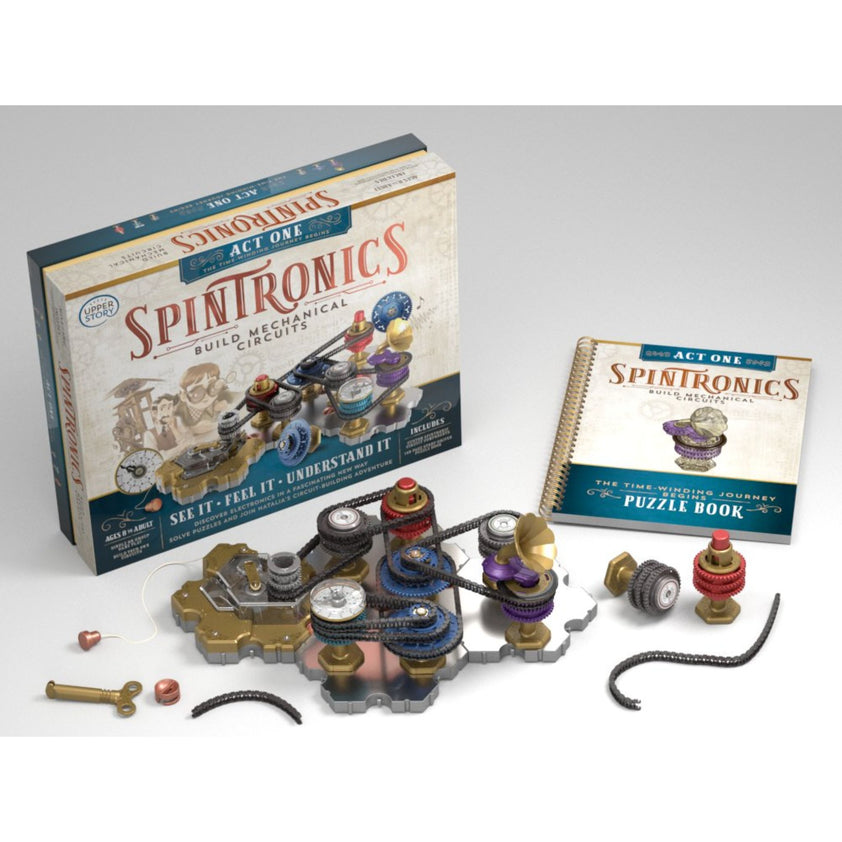 Spintronics - Build Mechanical Circuits Kit – Scooter Girl Toys
