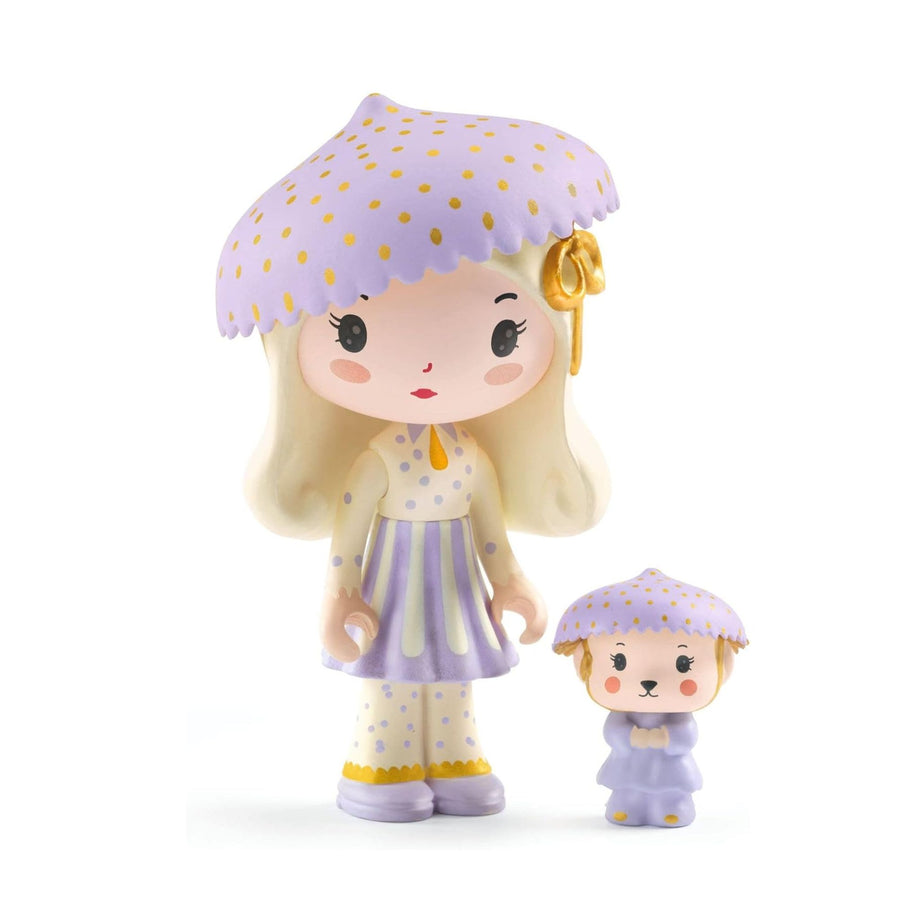 Djeco Tinyly Jil & Jerry Tinycar – Scooter Girl Toys