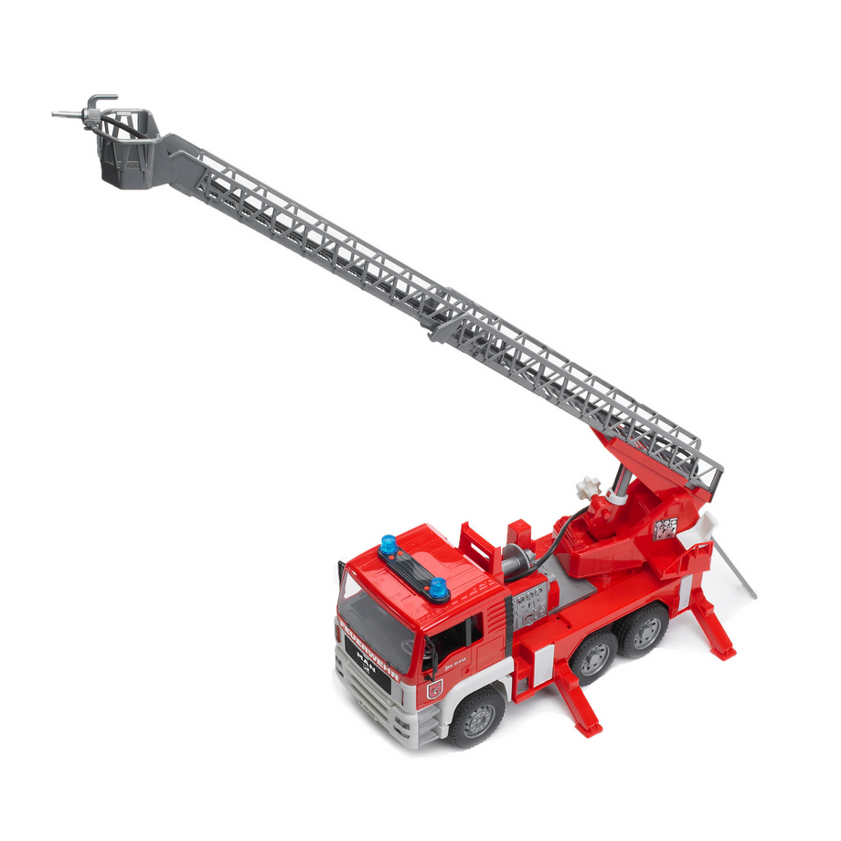 Bruder man fire engine and red helmet shop