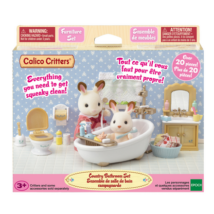 Calico Critters Country Bathroom Set