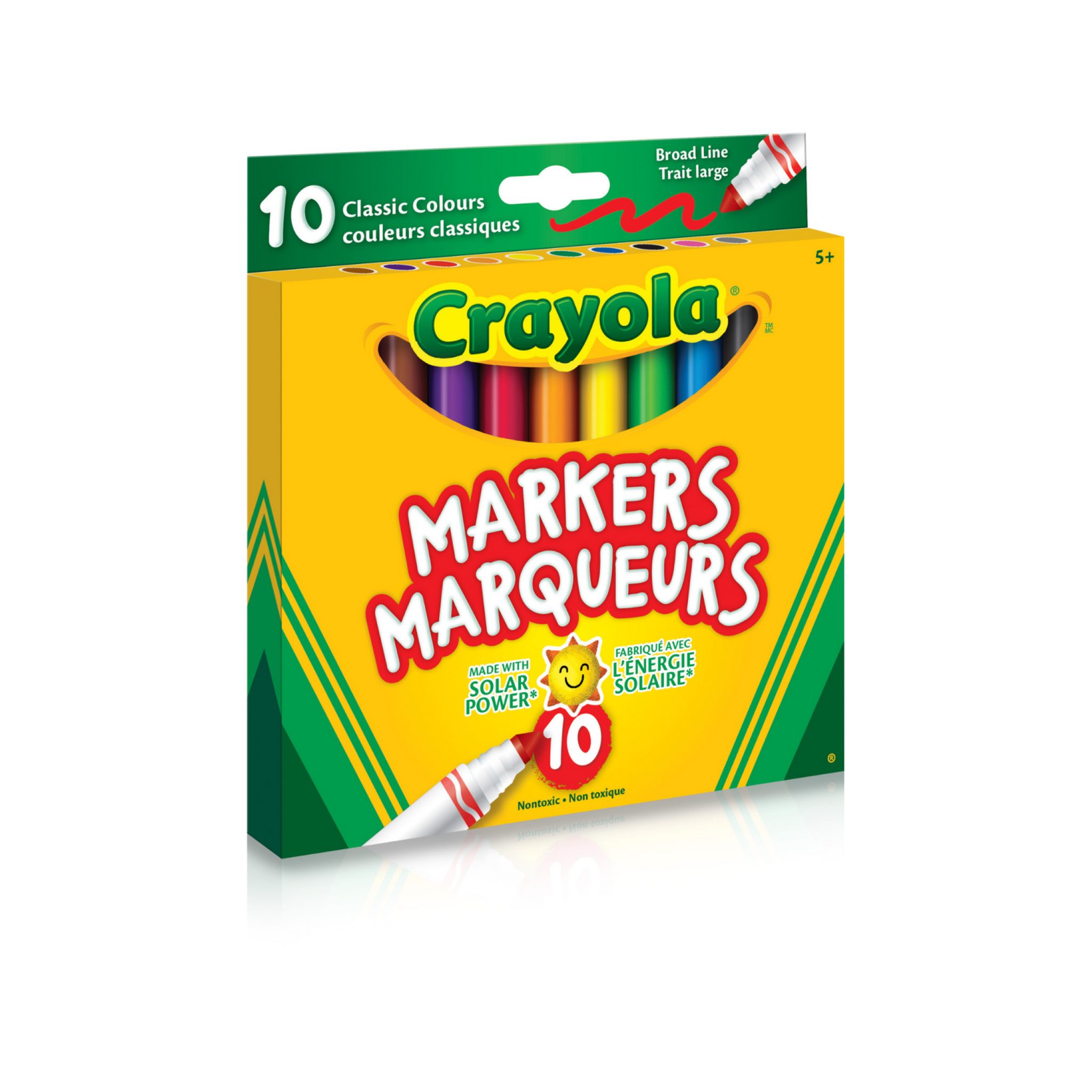 Crayola Broad Line Markers 10 pack – Scooter Girl Toys