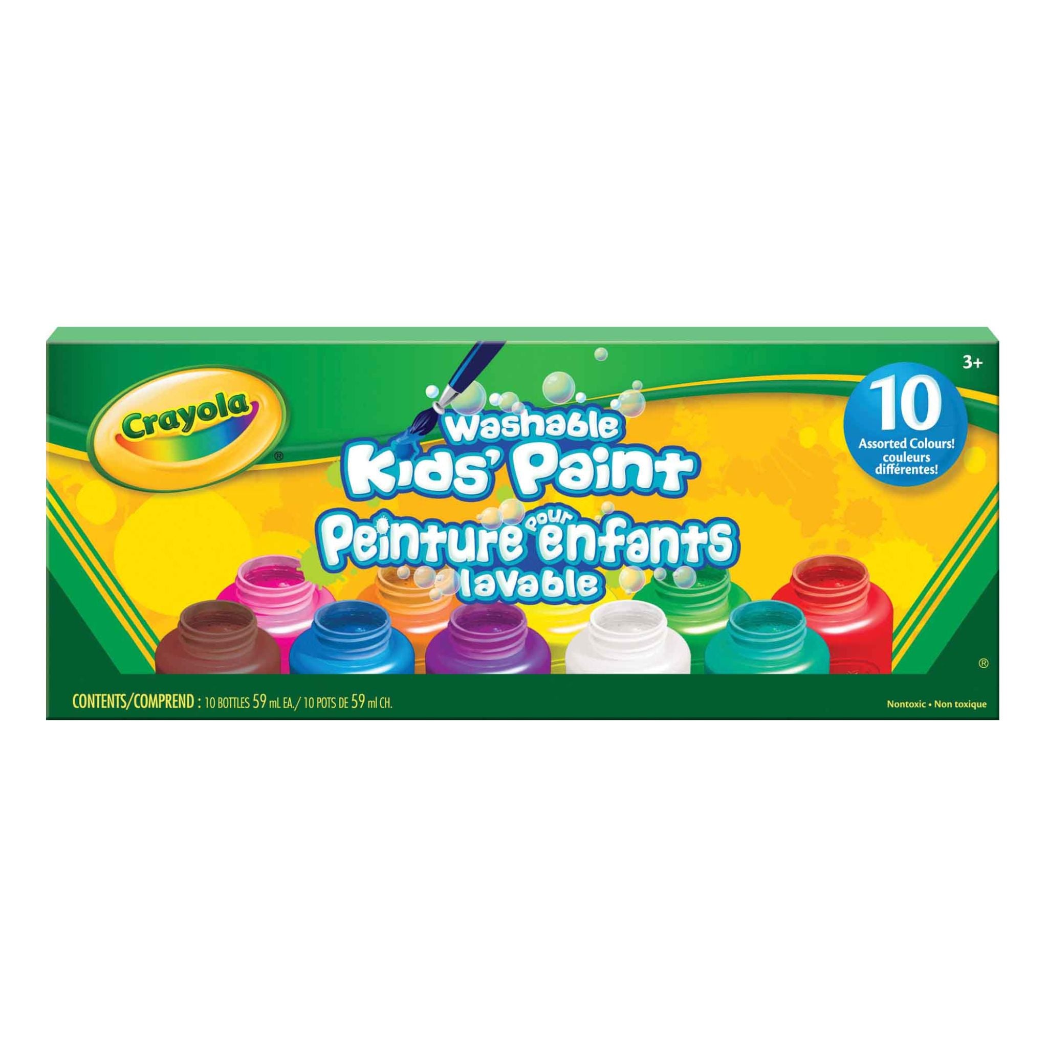 Crayola Washable Project Paint 10 Classic Colours – Scooter