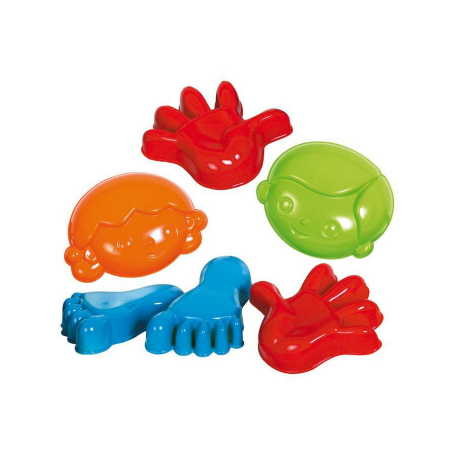 Gowi Sand Mould 6 Piece Set Scooter Girl Toys