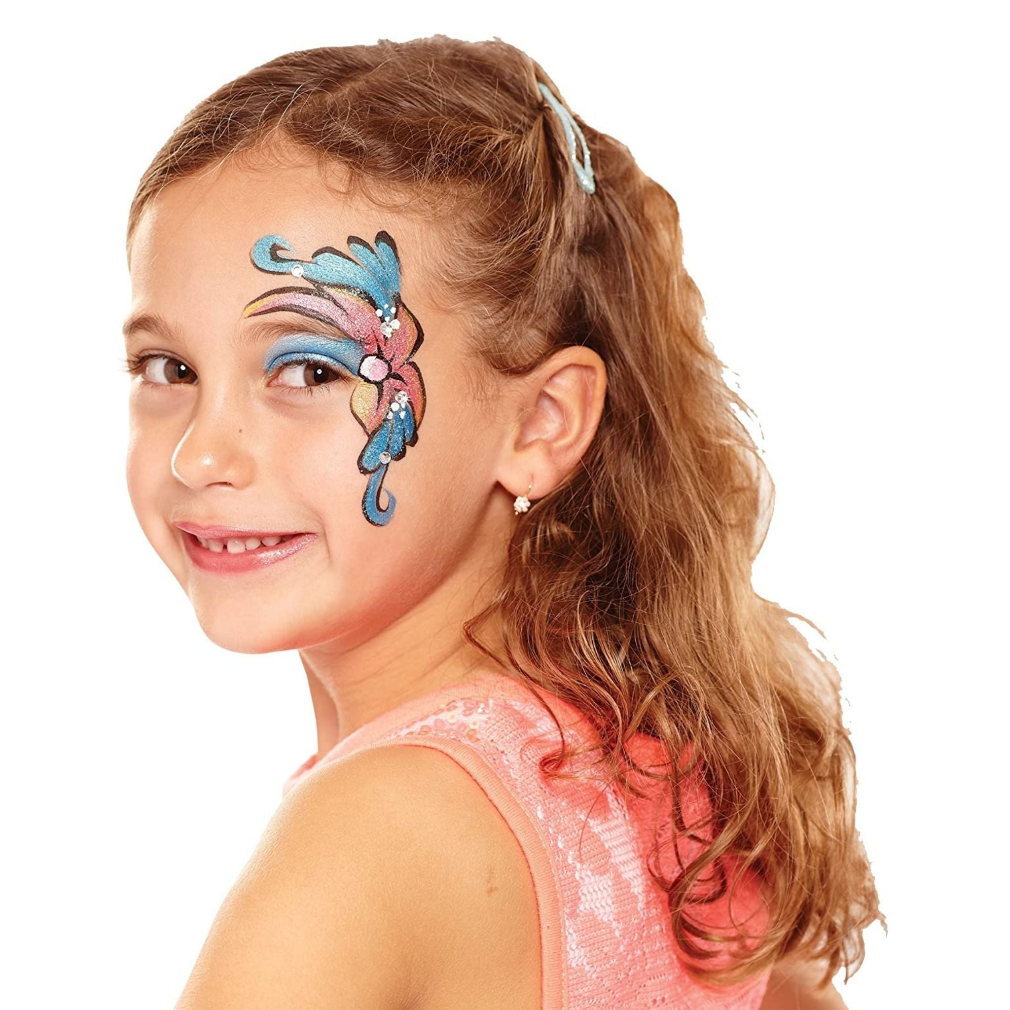 Klutz Glitter Face Painting Kit Scooter Girl Toys