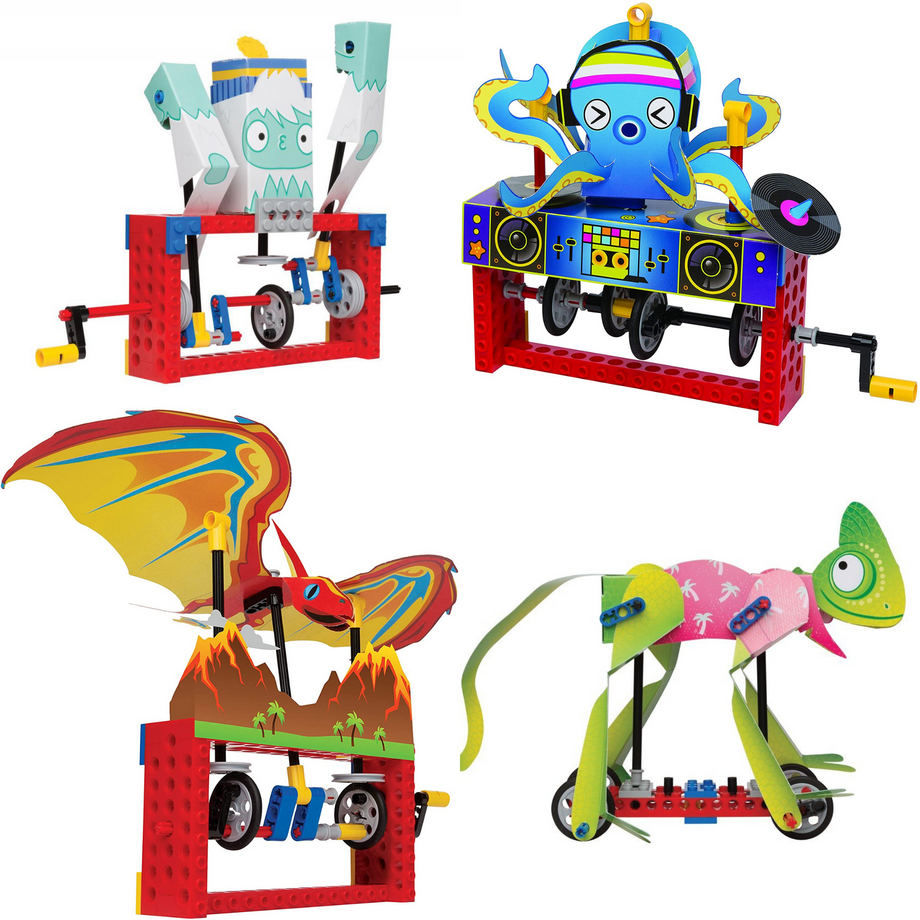 Klutz LEGO Gear Bots – Scooter Girl Toys