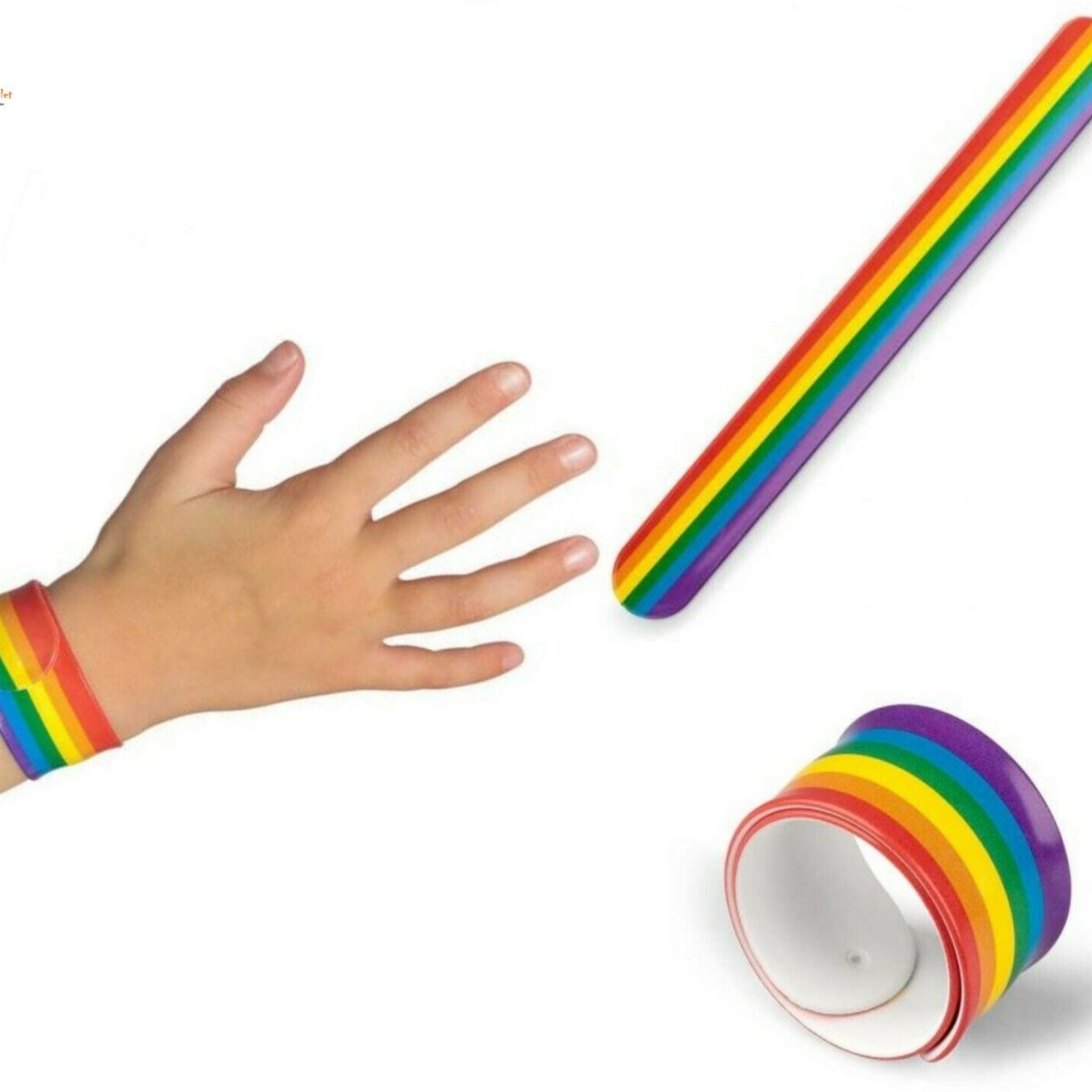 Rainbow Snap Slap Bracelet – Scooter Girl Toys