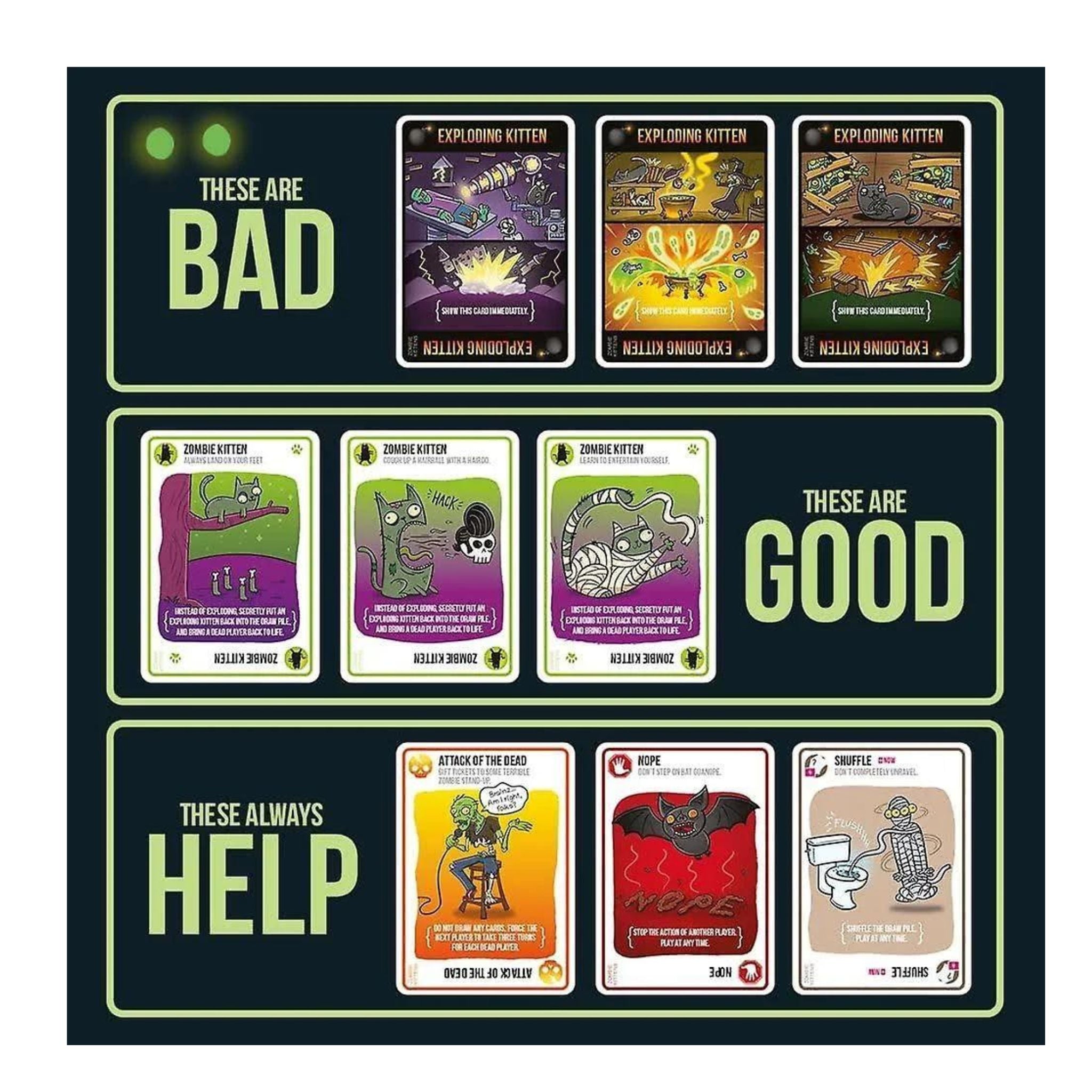 Zombie Kittens Card Game – Scooter Girl Toys