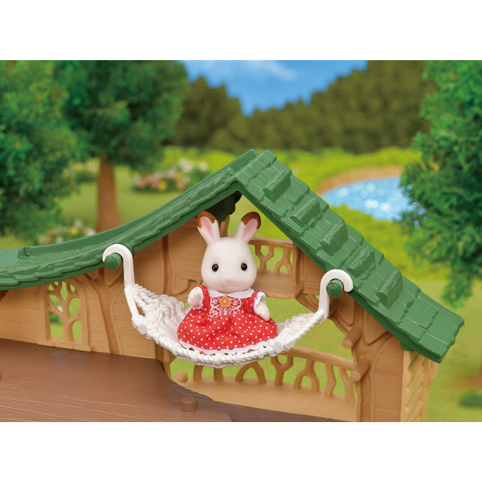 Calico Critters Lakeside Lodge Gift Set Scooter Girl Toys